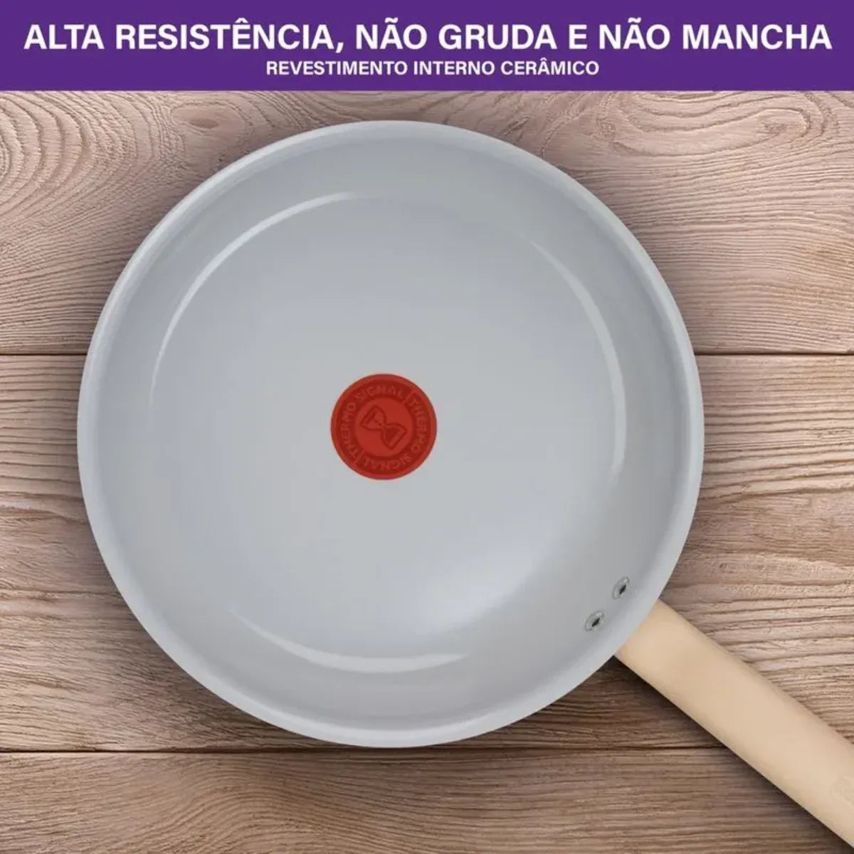 Jogo de Panelas 5 Pcs Ceramica Light San Rochedo - Loja Do Thor