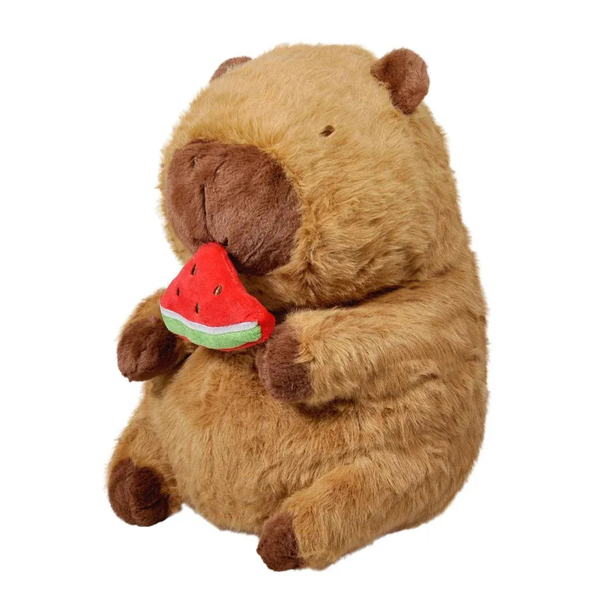 Pelucia Capivara Frutas 30CM Sortida Caa Toys CAA0127 - Loja Do Thor