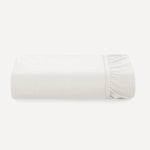 Lençol com Elástico Liso Branco Casal – Corttex 260001