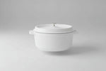 Cacarola 29,5Cm Revestimento Ceramica Branca 6,8L - Loja Do Thor