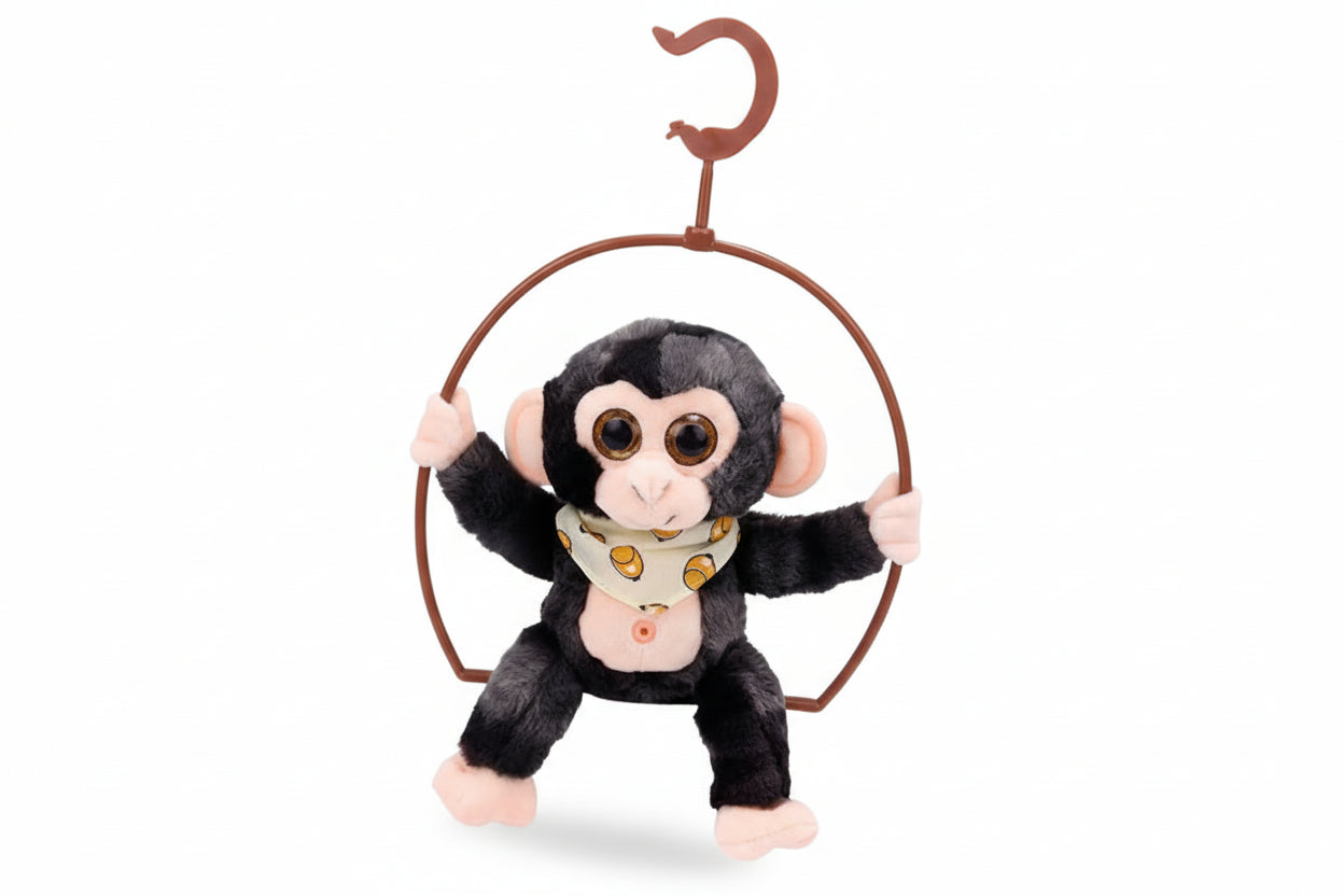 Macaco De Pelucia Com Mecanismo - Caa Toys Sortido - Loja Do Thor