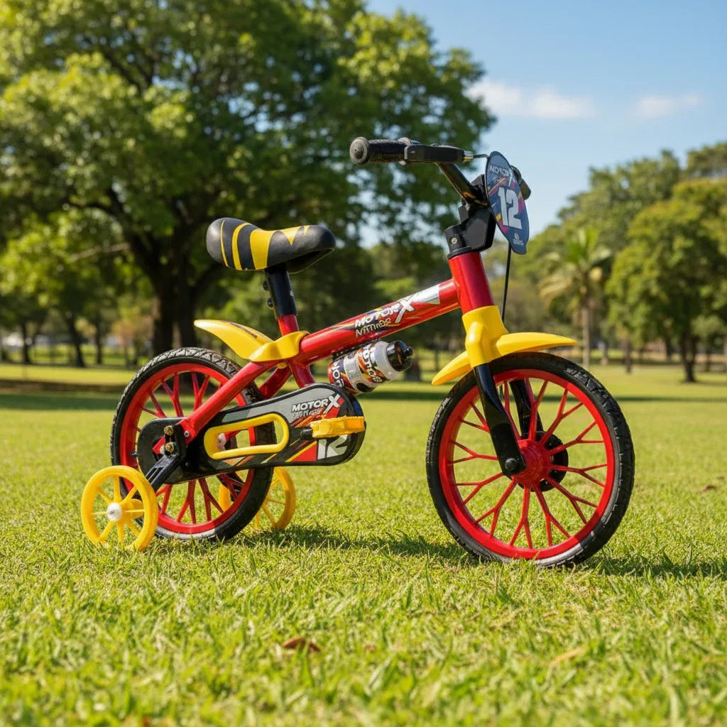BICICLETA ARO 12 MOTOR X - Loja Do Thor
