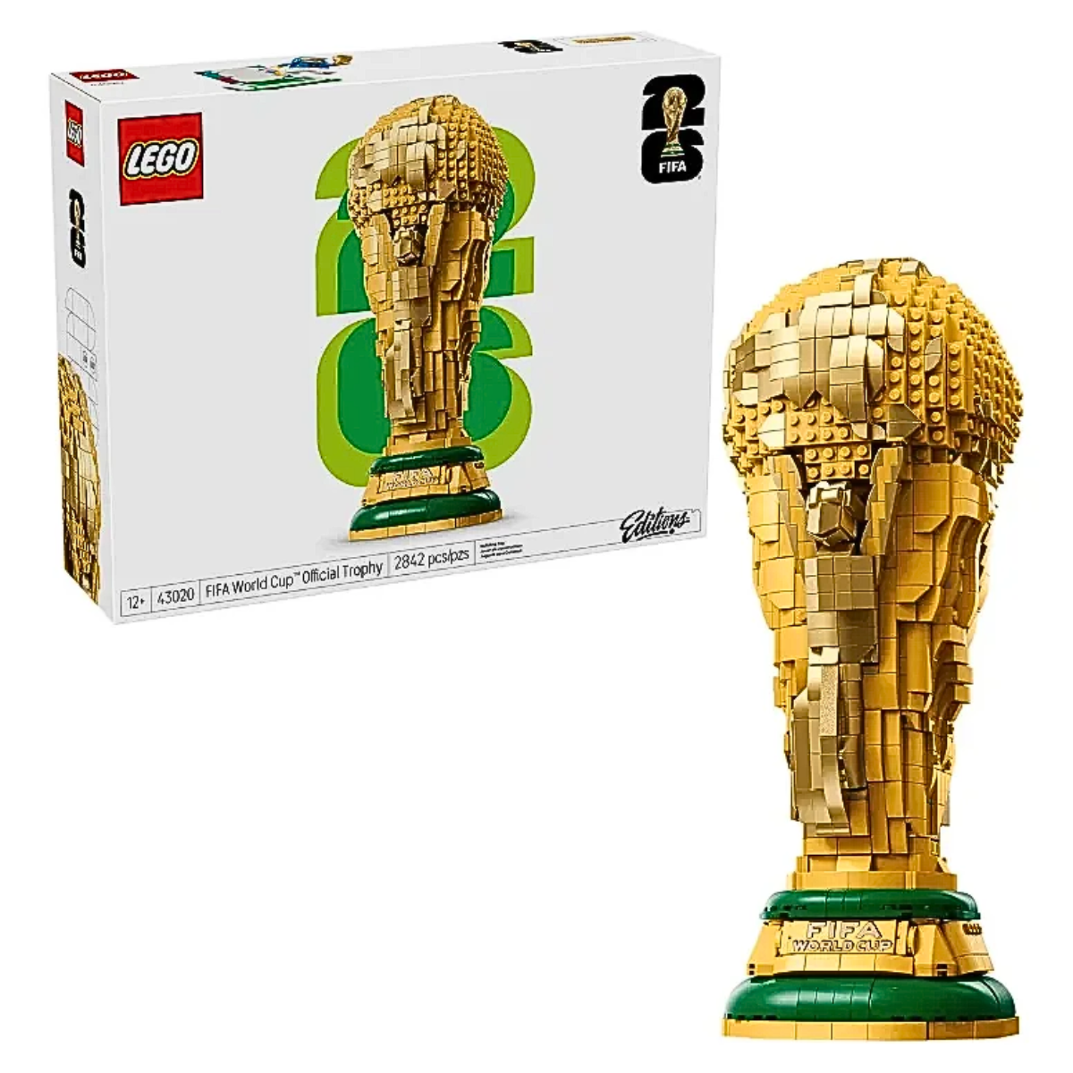 Lego Editions Football  Trofeu Oficial Da Copa Do Mundo FiFA