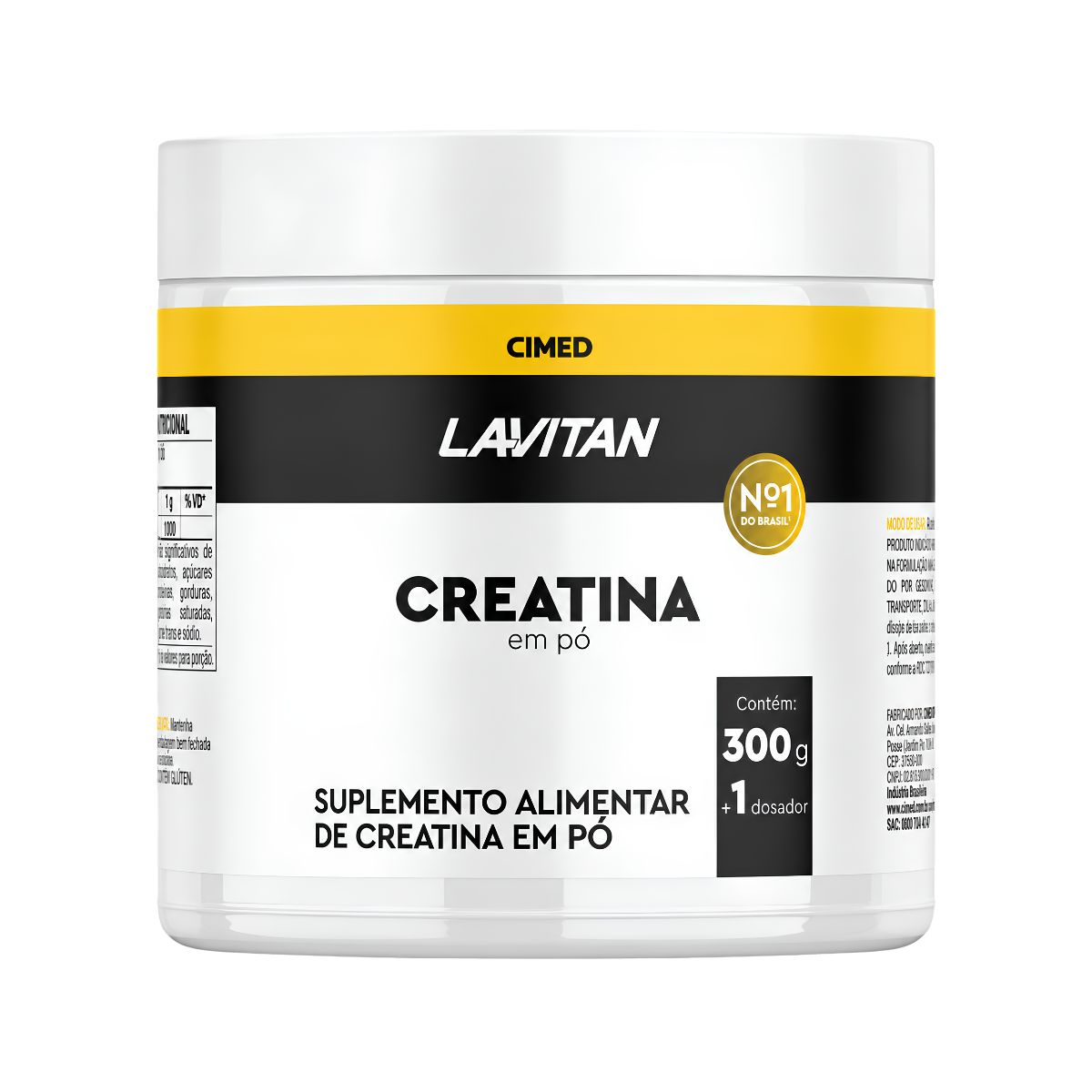 Creatina em Pó Lavitan 300g 105127
