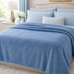 Manta Casal Outlet Lisa 1,8x2m Azul - Camesa