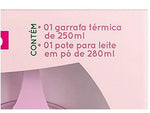 Conjunto Garrafa 250ML C/ Pote Leite Em Pó Sanremo SR100162 - Loja Do Thor