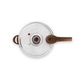Panela De Pressão Indução Brinox Antiaderente Pressure 6,8L - Loja Do Thor