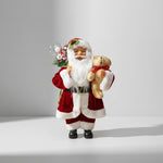 Papai Noel Com Saco De Presente E Urso 40 CM VM 25608