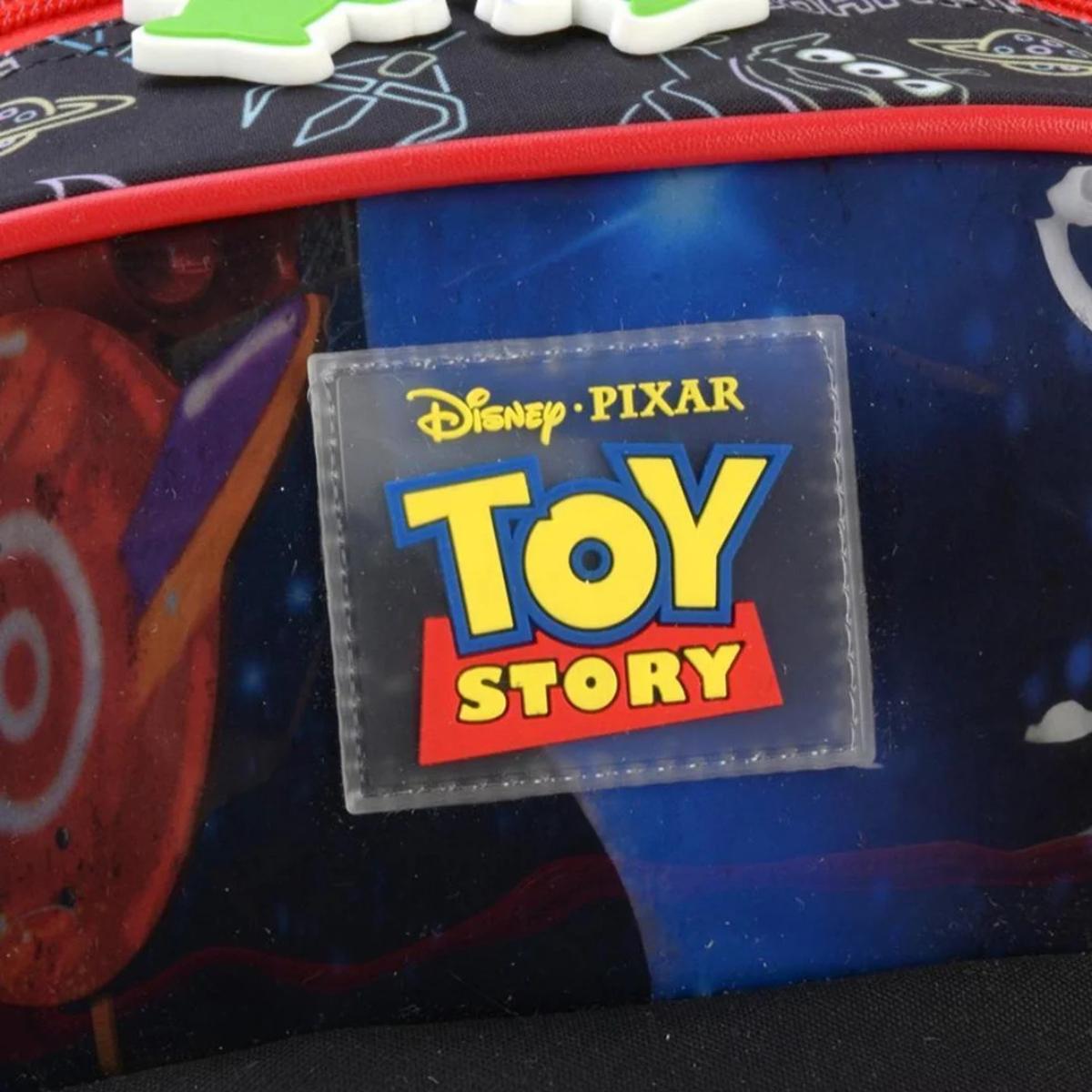 Mochila de Rodinhas Com Alca Luxcel Toy Story Preto