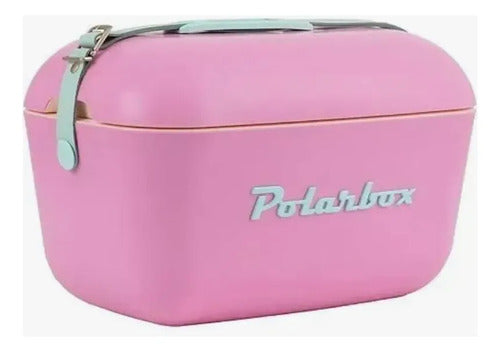 Caixa Cooler Térmico Rosa Chiclete  12L - Polarbox
