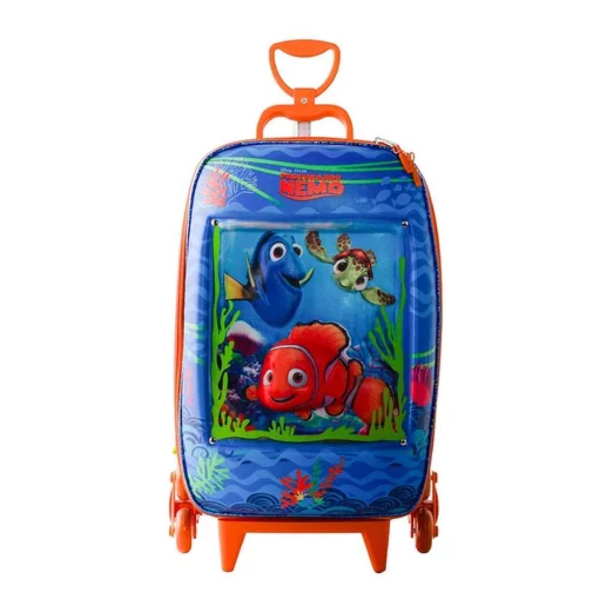 Mochila de Rodinhas Infantil Procurando Nemo Maxtoy 3860AM24