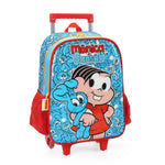 Kit Mochila De Rodinhas E Lancheira Monica e Sansao Luxcel