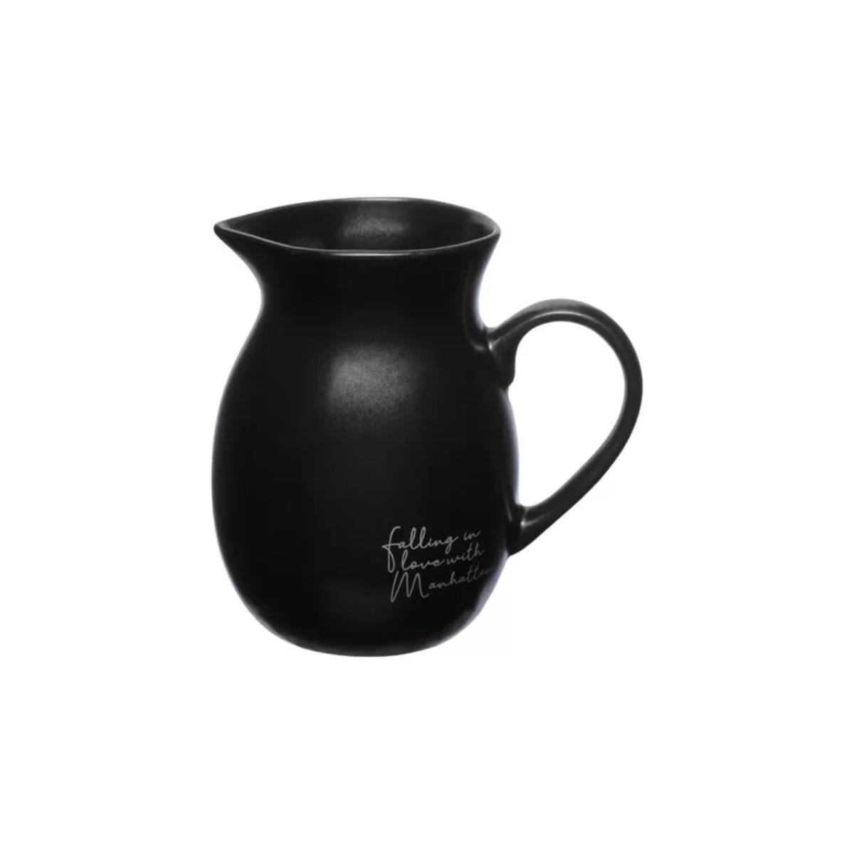Jarra ceramica manhattan PRETO 1L