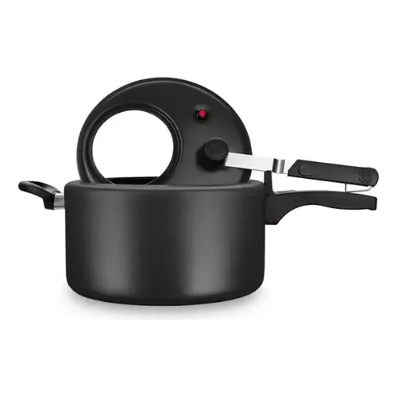 Panela De Pressao Superior Fechamento Interno 3,0L Preto 6028 - Loja Do Thor
