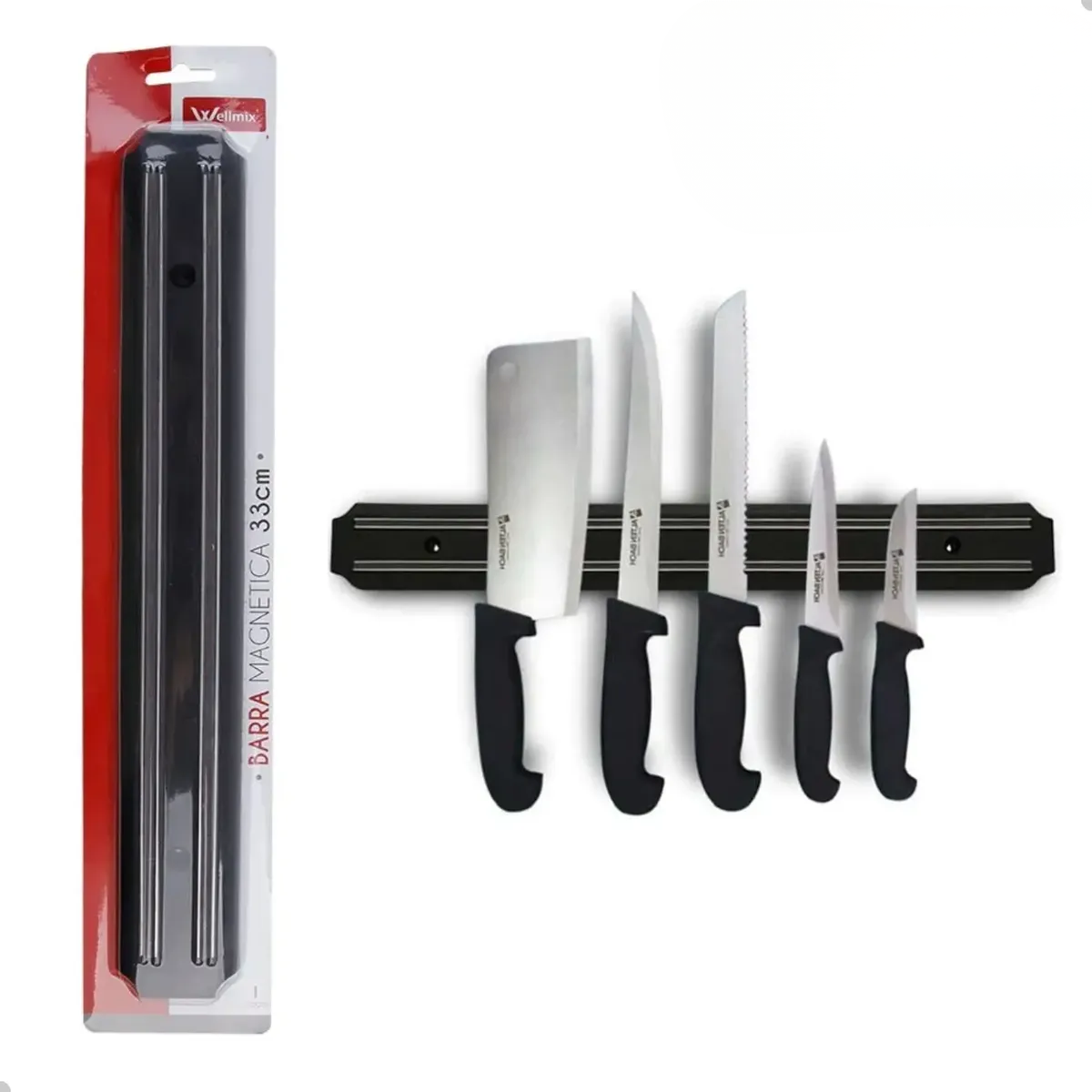 Barra Magnética Para Facas 33CM - Wellmix
