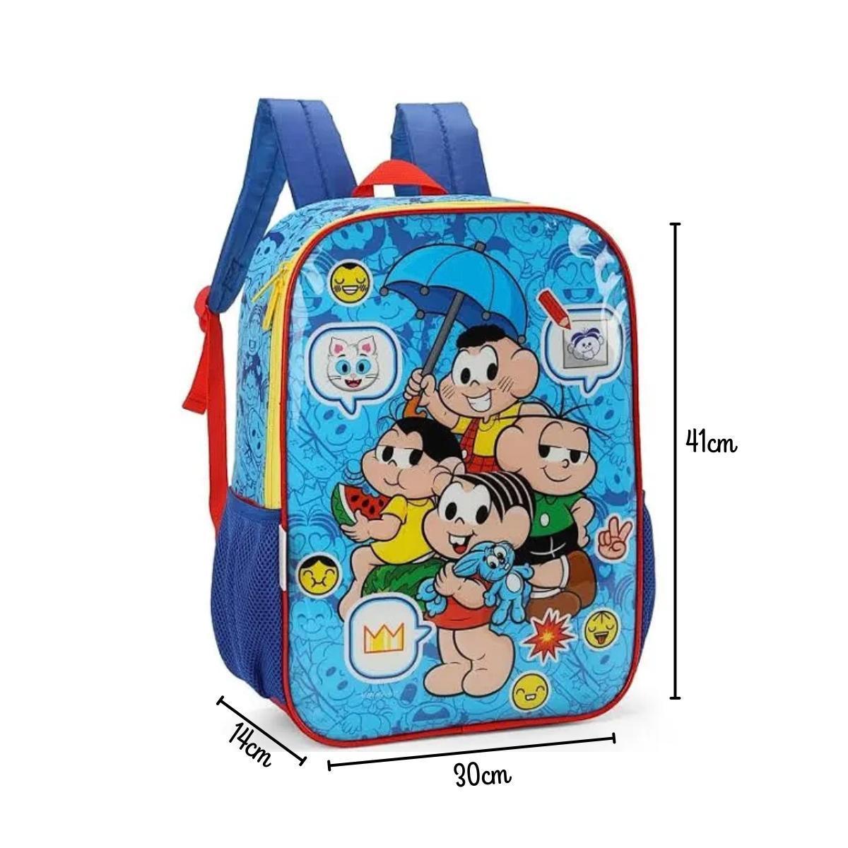 Mochila De Costas Turma Da Monica Azul Maxlog IS39321MN0200