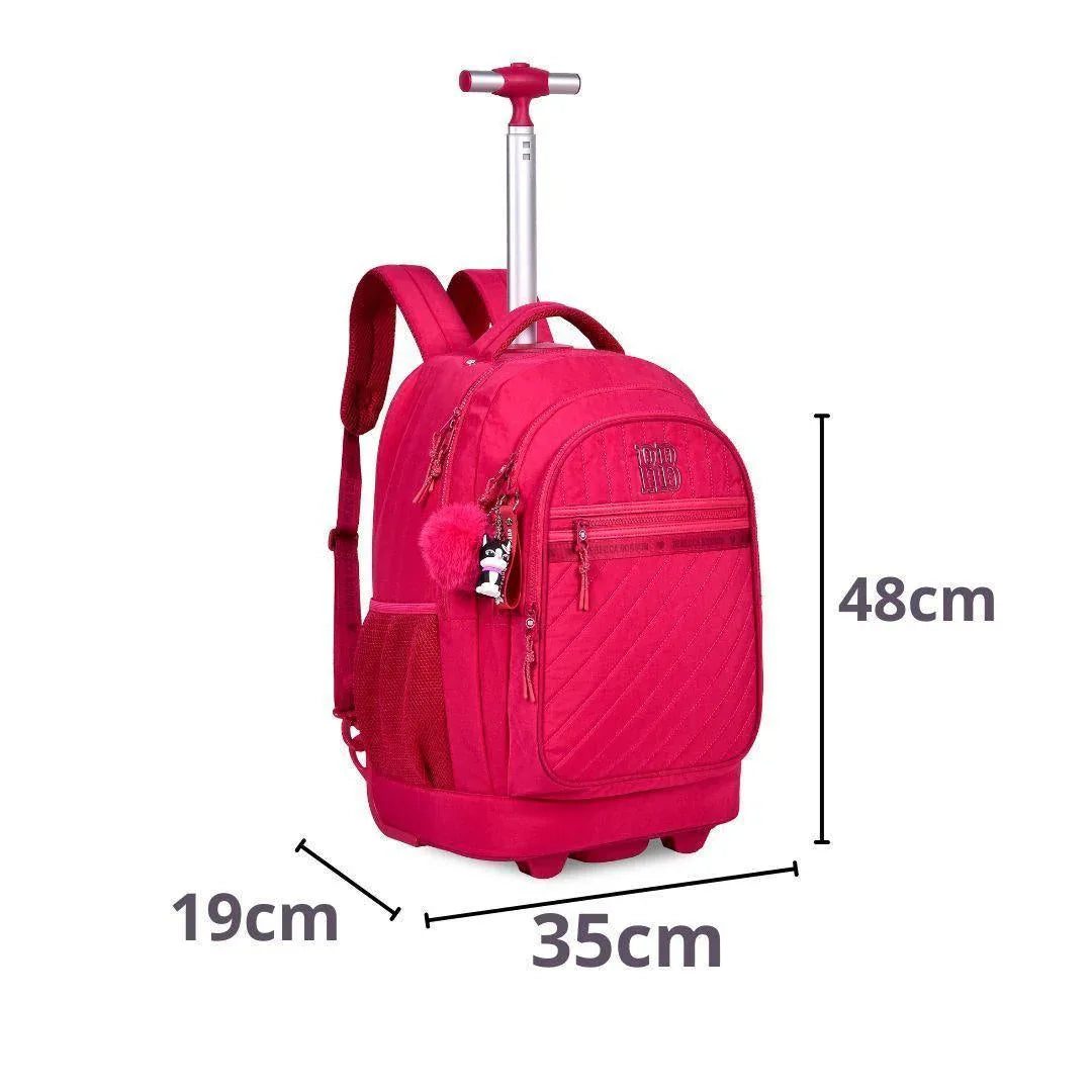 Mochila De Carrinho Rebecca Bonbon Rosa RB24519 - Loja Do Thor