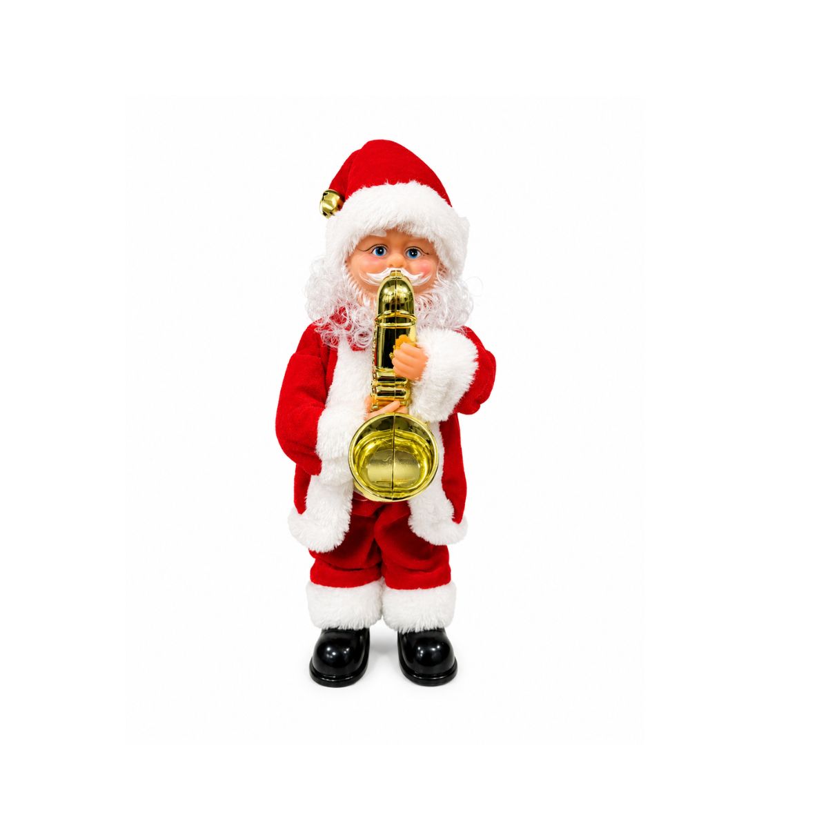 Mini Papai Noel Com Saxofone -Global BR1805