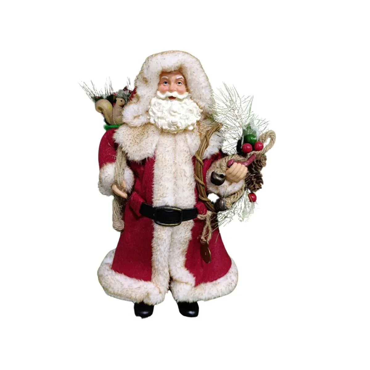 Papai Noel 30Cm Colection Vintage Magizi - Loja Do Thor