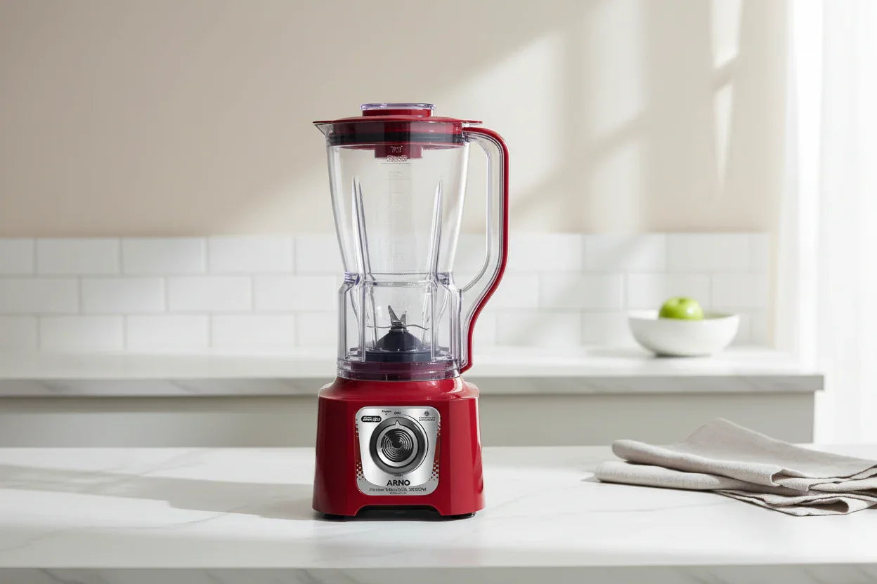 Liquidificador Power Max Carmim XXL 1200W 220V LN55W5B2 LN86 - Loja Do Thor