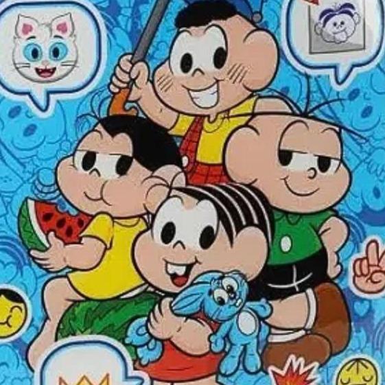 Mochila De Costas Turma Da Monica Azul Maxlog IS39321MN0200