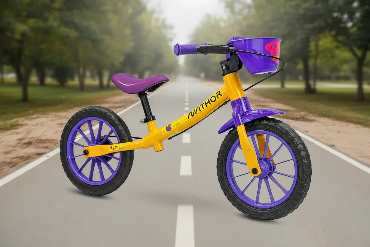 Bicicleta Balance Bike Garden Fly 2 Nathor - Loja Do Thor