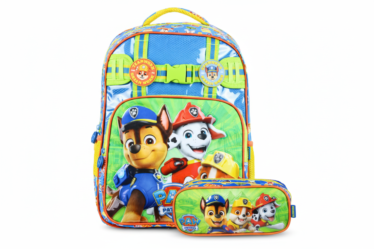 Kit Mochila  e Estojo 16 Patrulha Canina 15312