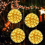 Conjunto 4 Bolas Flor Cerejeiro 200 Leds Warm - Global