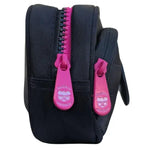 Estojo Duplo Escolar Preto Luluca LU24641 - Loja Do Thor