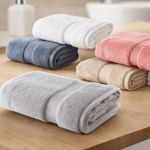 Jogo de Toalha Banho e Rosto Super Soft Branco - Corttex