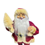 Papai Noel Em Pe Vermelho Bege 30Cm Florarte - Loja Do Thor