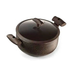 Panela Cacarola Com Tampa Inducao 4,5L 24X11Cm Hercules PA300-C24MA - Loja Do Thor