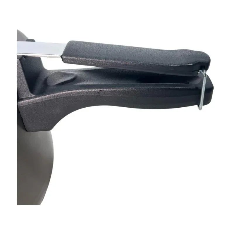 Panela De Pressao Antiaderente Grafite C/Visor De vidro 4,5L 6000 - Loja Do Thor