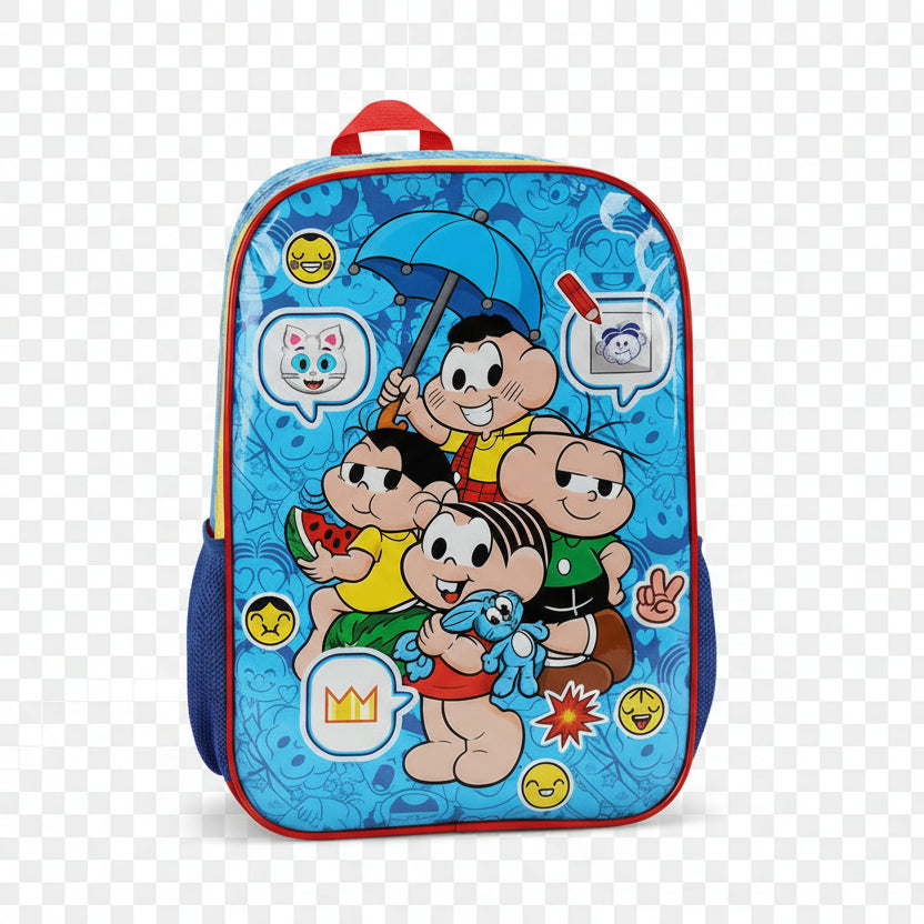 Mochila De Costas Turma Da Monica Azul Maxlog IS39321MN0200