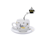 Xicara de cafe honey abelhas 90ml 6pcs hauskraft