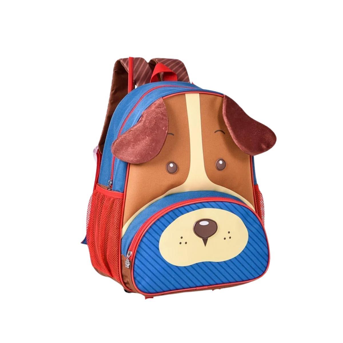 Mochila De Costa Cachorrinho Marrom 13 Clio Pets CP24502D