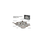 Conjunto De Panelas Fundo Triplo Inducao Ceramica 5 Pcs Mimo