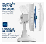 Ventilador de Mesa Mondial Branco 6 pás VSP-40-B